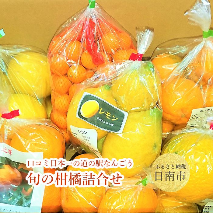 口コミ日本一の道の駅なんごう旬の柑橘詰め合わせ
